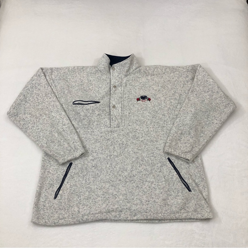 Vintage Antigua Golf Penn State 1995 Rose Bowl 1/4 Zip Longsleeve Fleece Jacket